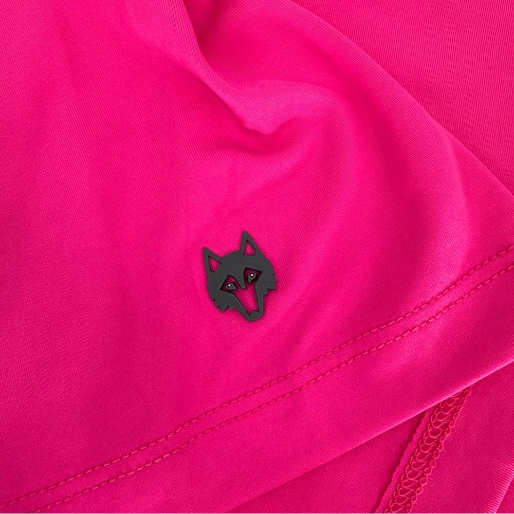 Greyson Men's Large Cayuse Barbie Core Pink Glasseye Short Sleeve Polo NWT - Picture 6 of 8